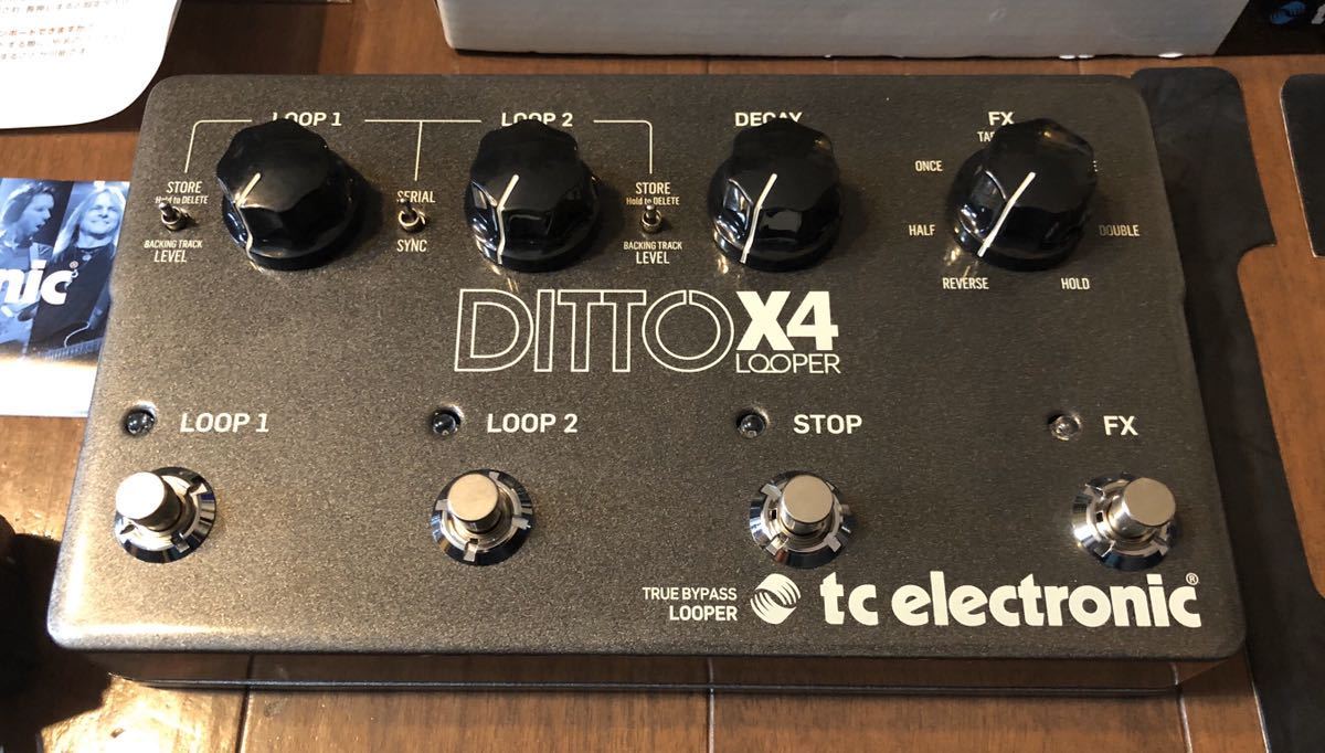 ルーパー DITTO X4 LOOPER tc electronic 新品 売り切り 【公式通販】