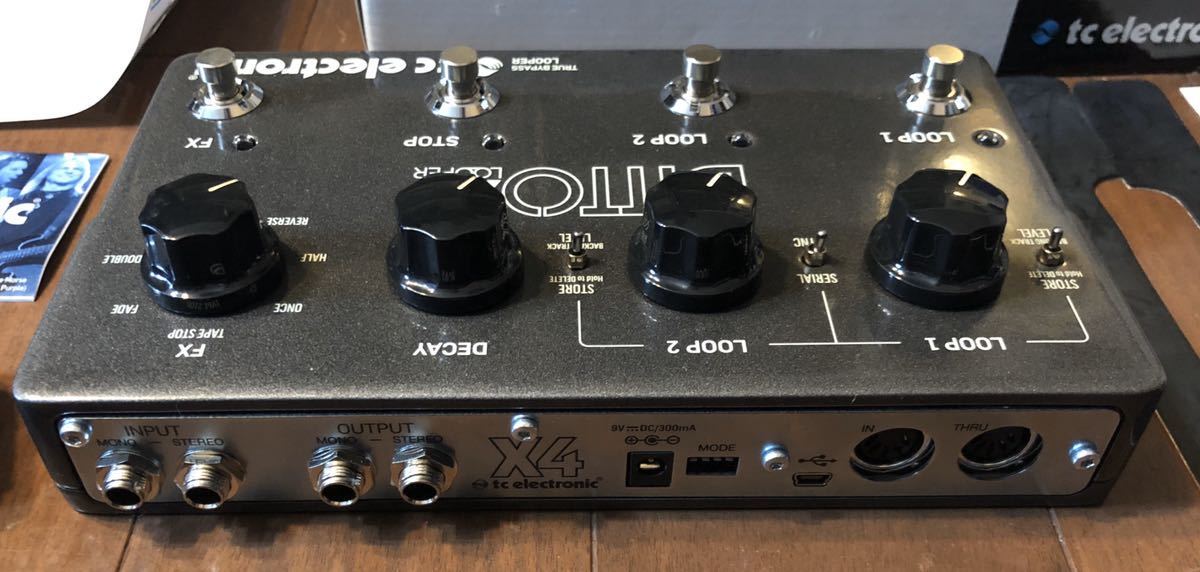 ルーパー DITTO X4 LOOPER tc electronic 新品 売り切り 【公式通販】