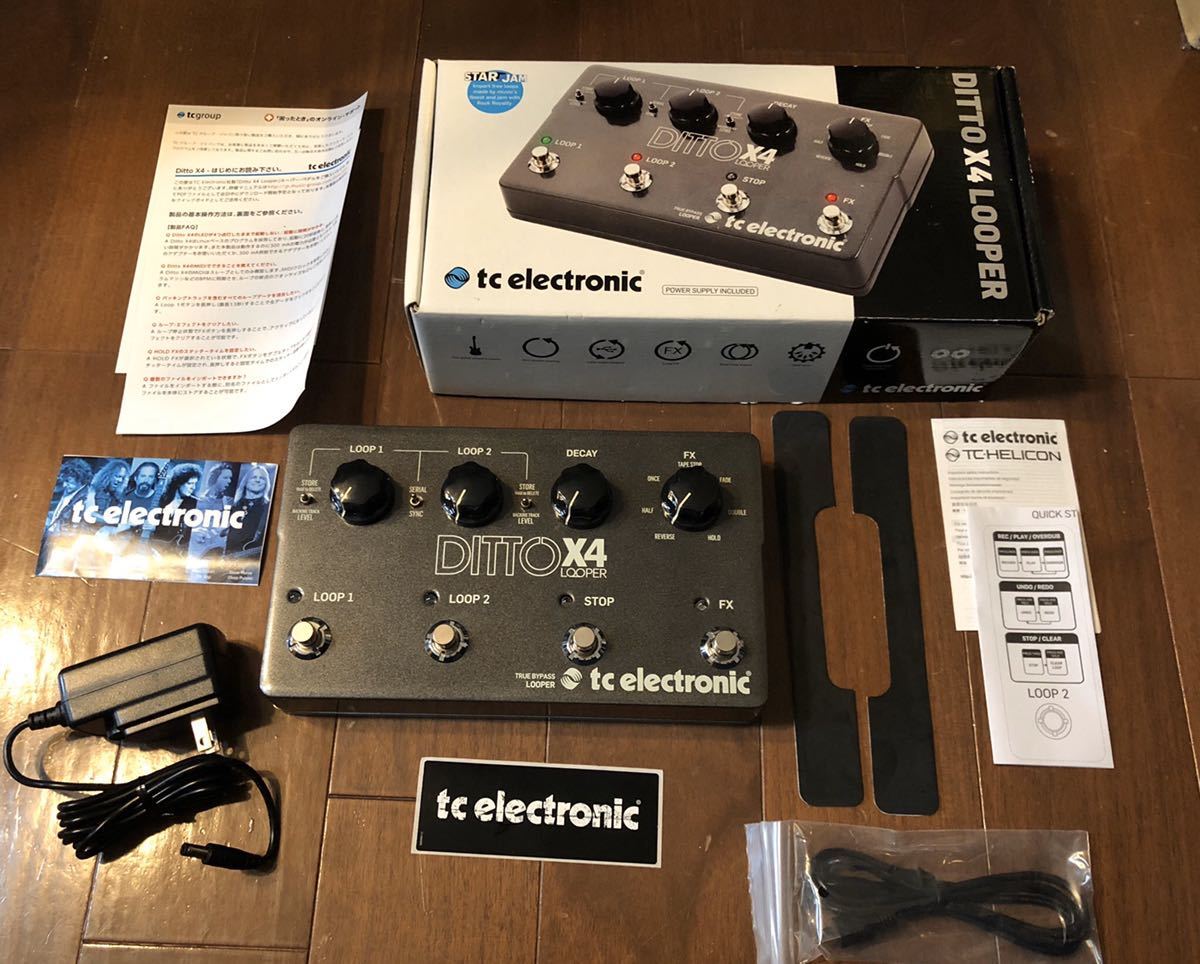 ルーパー DITTO X4 LOOPER tc electronic 新品 売り切り 【公式通販】