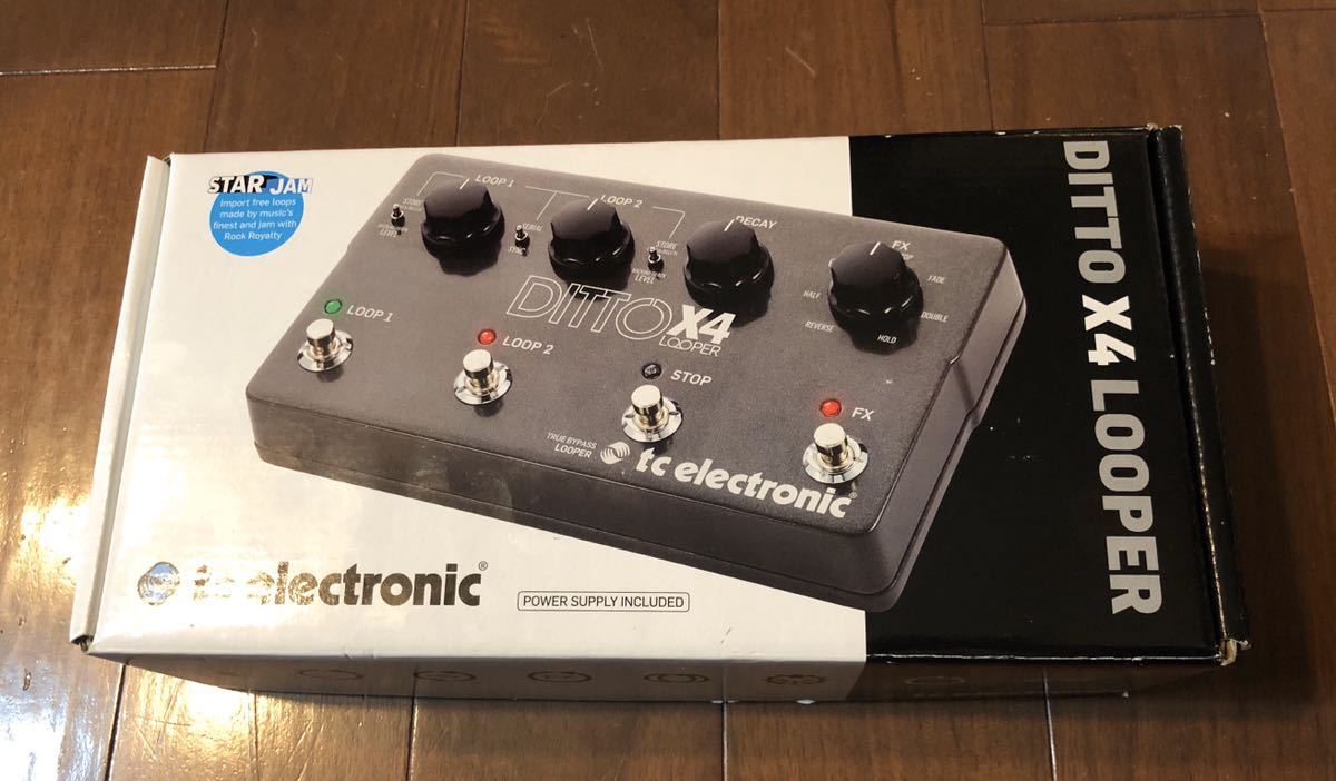 ルーパー DITTO X4 LOOPER tc electronic 新品 売り切り 【公式通販】