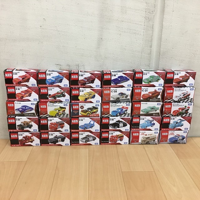 ★箱イタミあり★ ダブりなし トミカカーズ30種セット(マックイーン・メーター・ラモーン) B【44AY046】