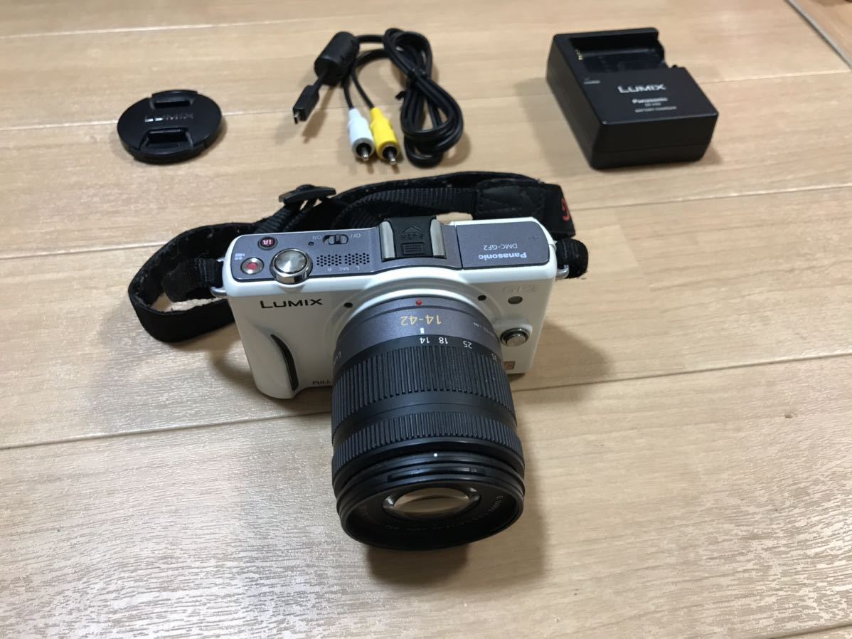 Panasonic パナソニック LUMIX DMC-GF2 ミラーレス一眼 レンズセット