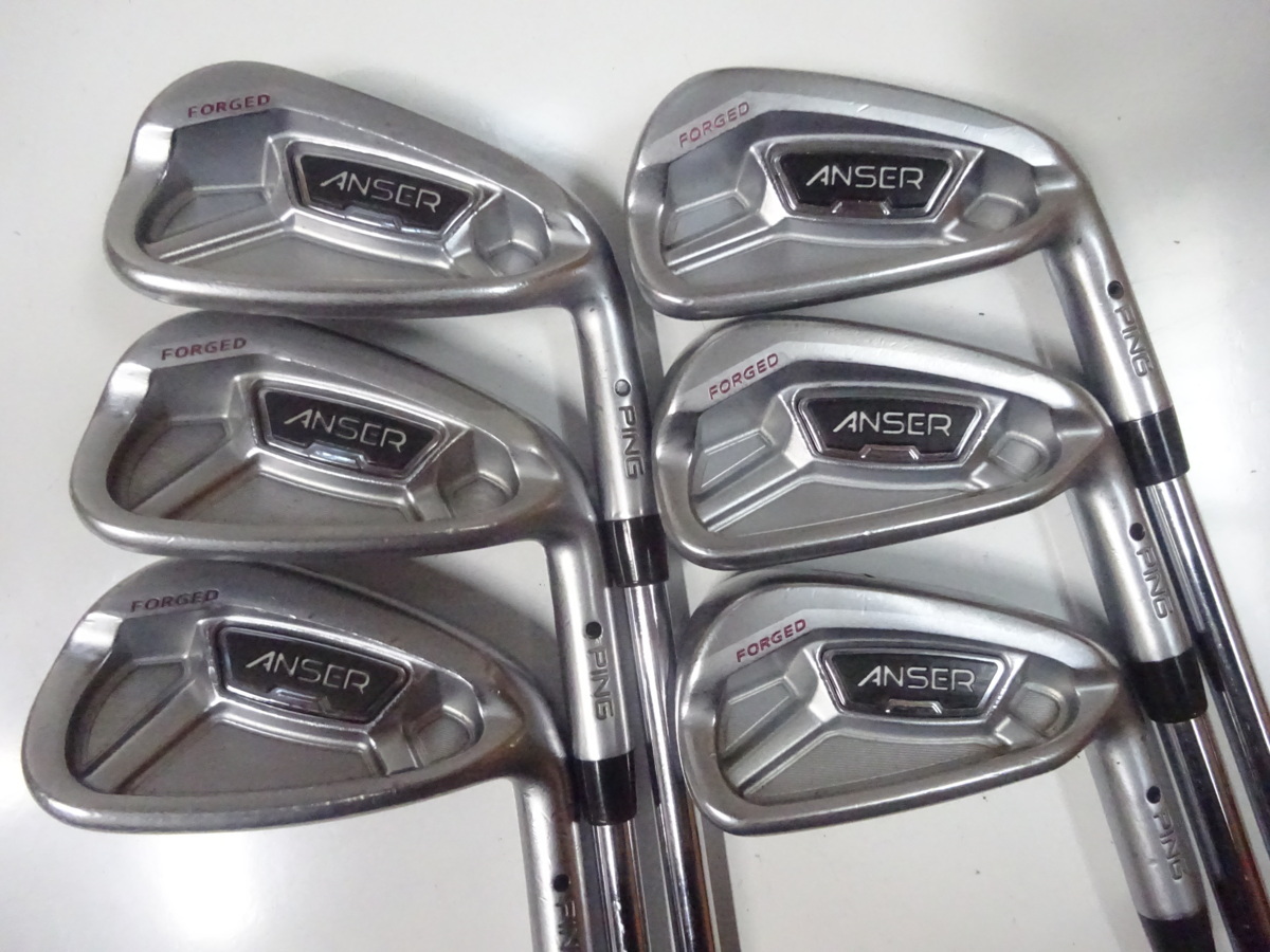 A38. PING ピン アンサー フォージド ANSER FORGED 5～W 6本 CFS
