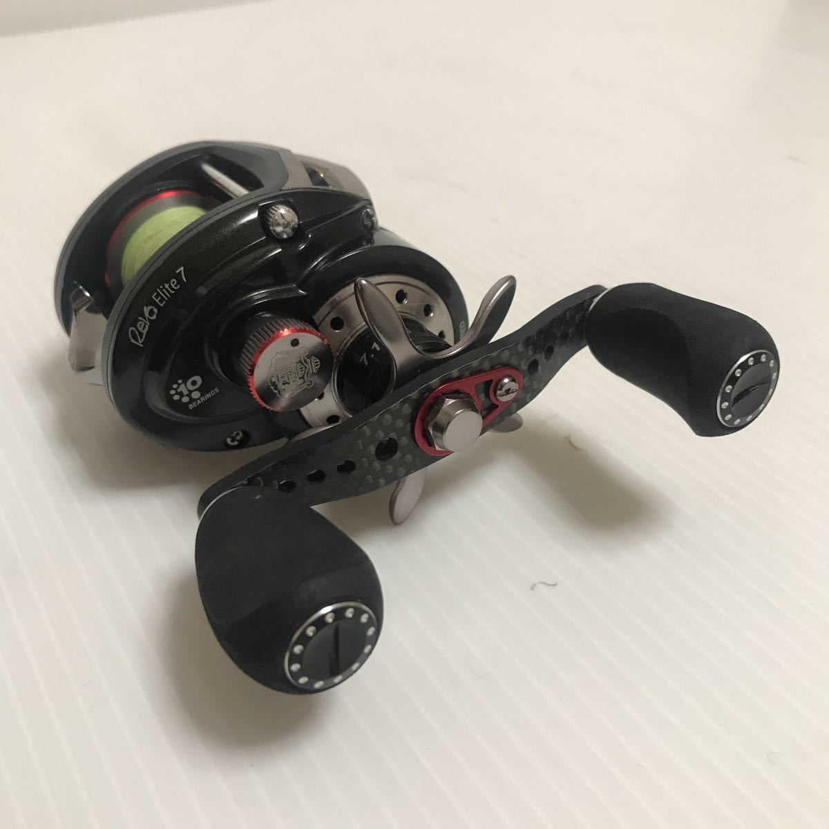 アブガルシア ベイトリール AbuGarcia AMB.4500 Striper Black Abu