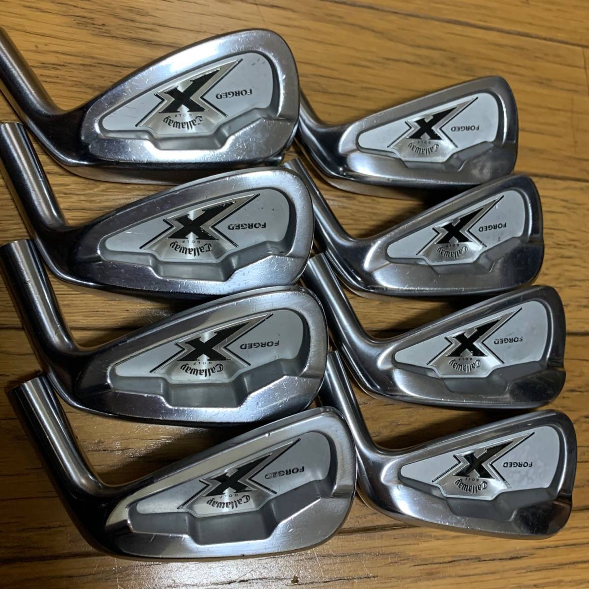 爆買い，安い キャロウェイ X FORGED 3I Pw 日本仕様 ヘッド8個セット(キャロウェイ)｜売買されたオークション情報、yahooの商品情報をアーカイブ公開 - オークファン 男性右きき用