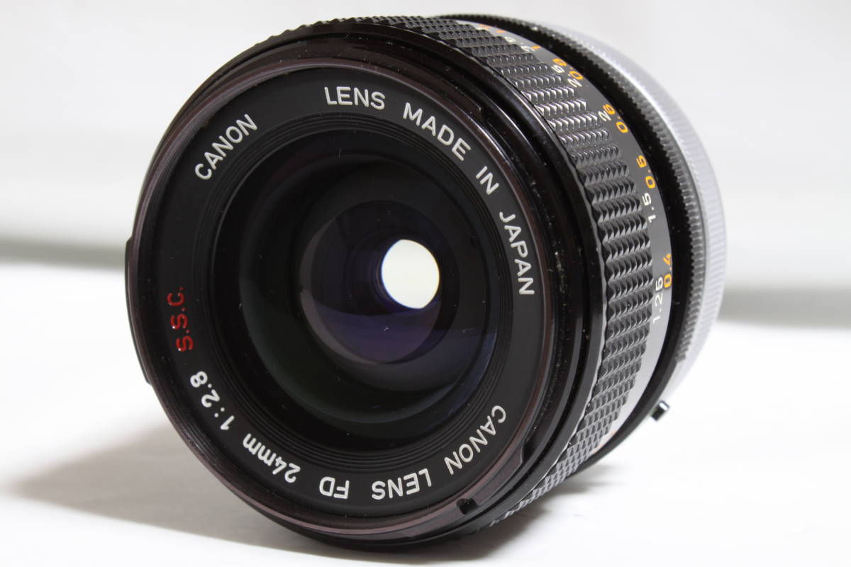 CANON FDマウント 24mmf2.8 SSC