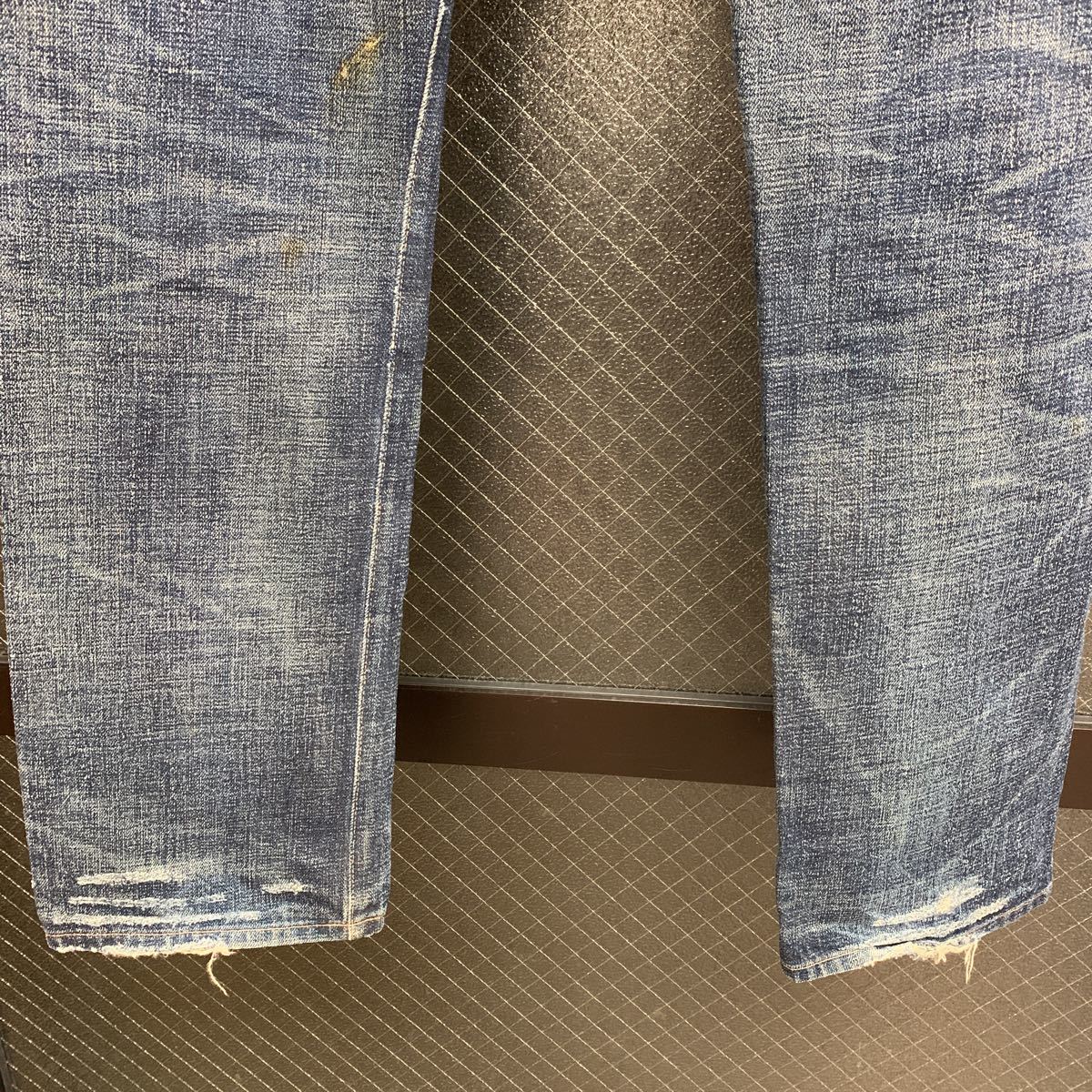 ポロラルフローレンDOUBLE RL ダメージデニムパンツ 34サイズ