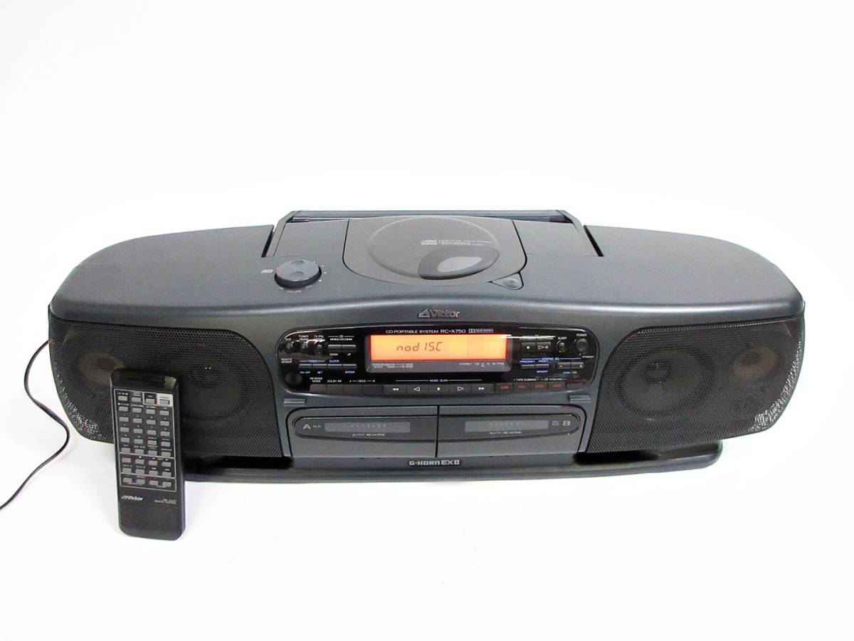 大さん専用 Victor RC-X750 ビクター CDラジカセ G-HORN 02 - [S] 66-239192-06