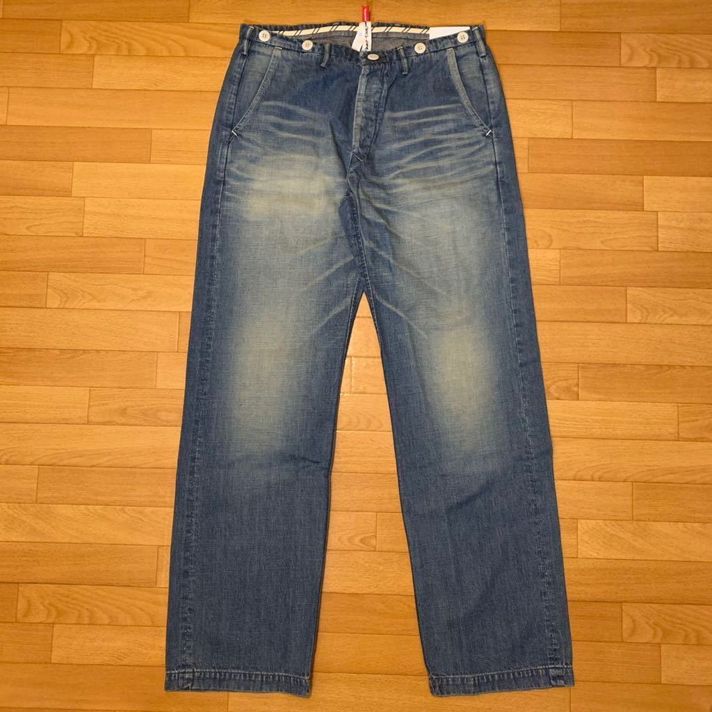 FL FUTURA LABORATORIES フューチュラ ラボラトリーズ 新品 未使用 M 32 デニムパンツ ダメージ加工 MADE IN JAPAN exclusive item 別注