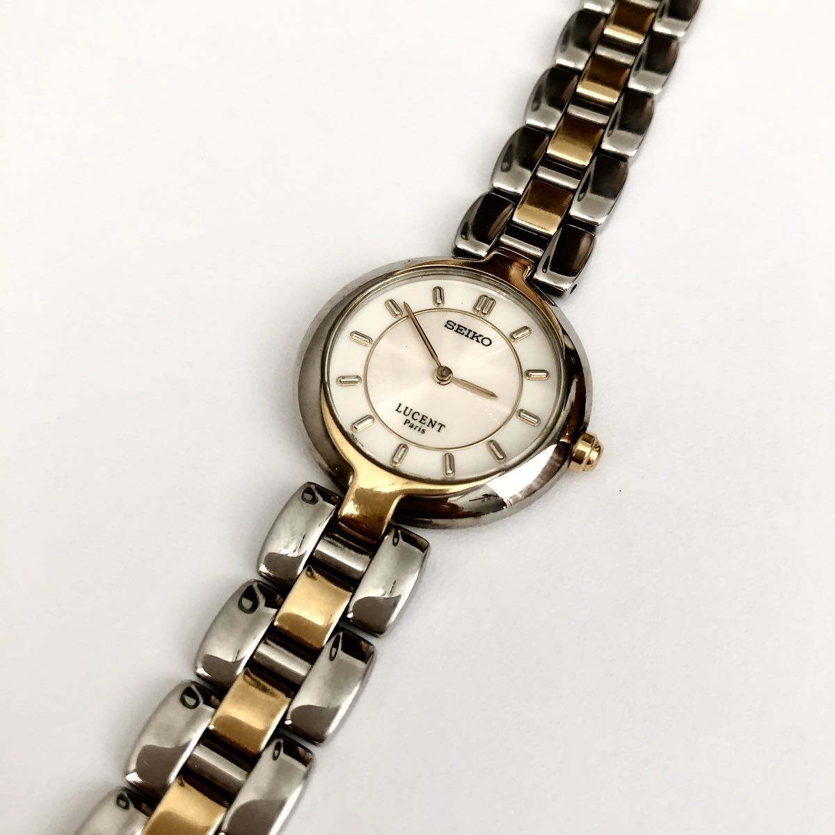 SEIKO LUCENT ルーセント レディースクォーツ腕時計 電池あり
