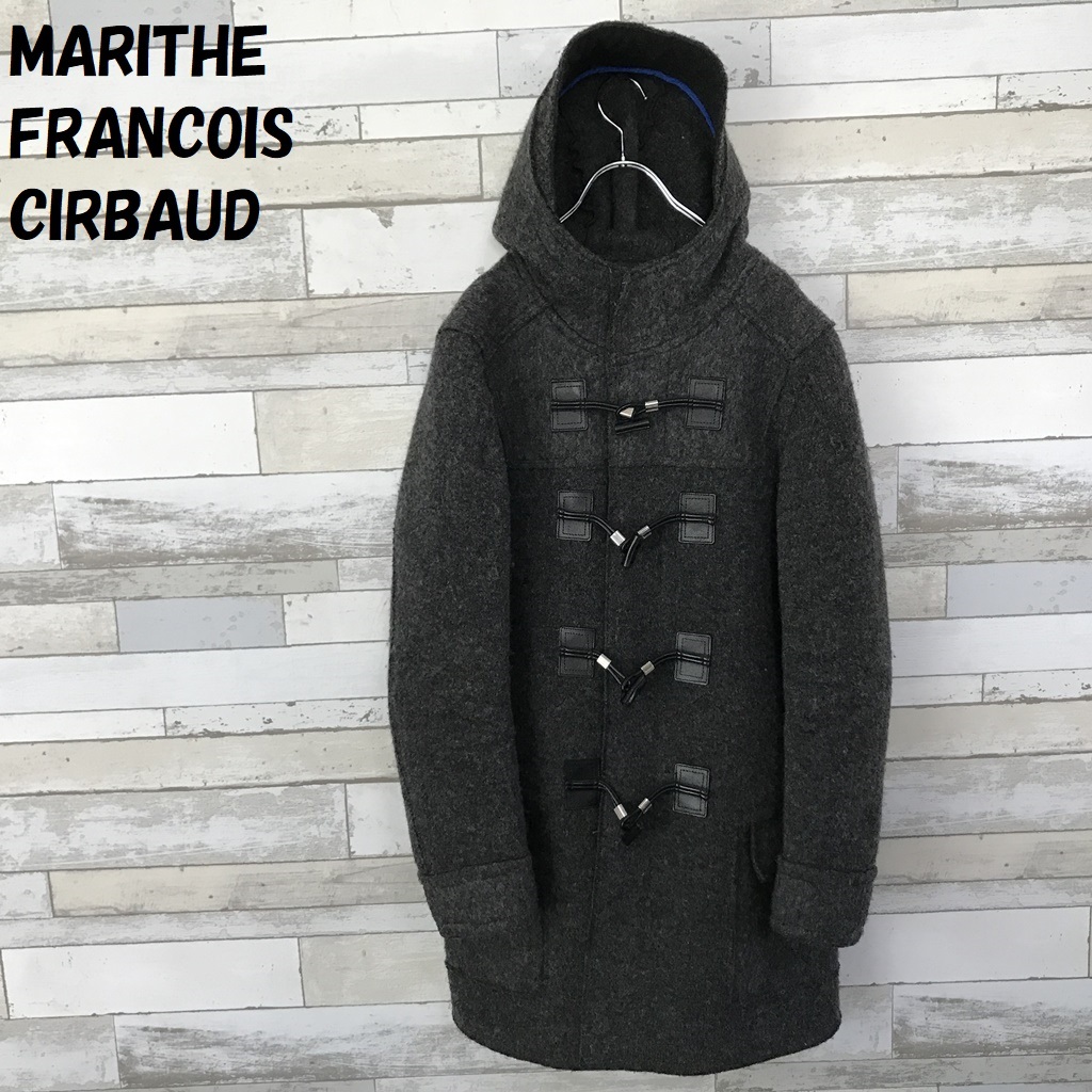 【赤字超特価，大得価】 MARITHE FRANCOIS CIRBAUD マリテフランソワジルボー ウールダッフルコート ダークグレー サイズM/4064(Mサイズ)｜売買されたオークション情報、yahooの商品情報をアーカイブ公開 - オークファン Mサイズ