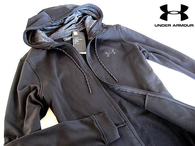  アンダーアーマー ゴルフ 高機能 zipパーカ ジャケット ブラック 裏起毛 KEEPS YOU WARM UNDER ARMOUR XL(アンダーアーマー)｜売買されたオークション情報、yahooの商品情報をアーカイブ公開 - オーク ジャンパー、ジャケット