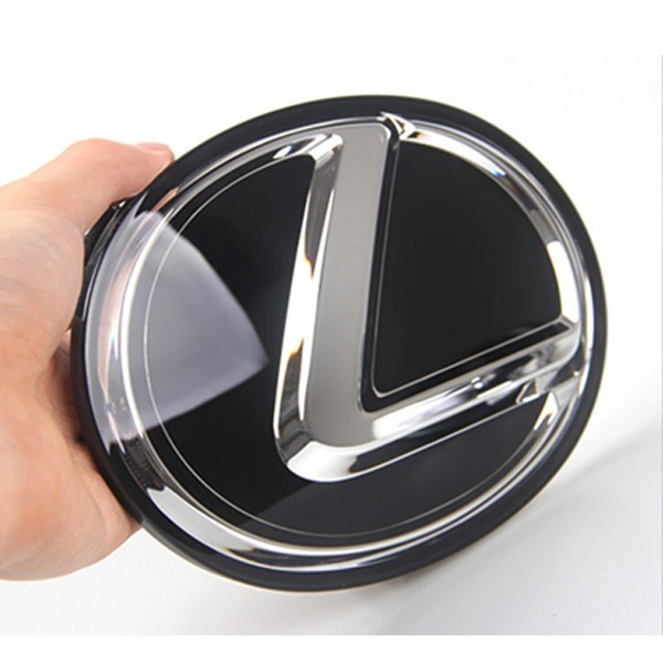1円～ レクサス LEXUS グリルエンブレム ブラック 165mm×120mm LS GS 