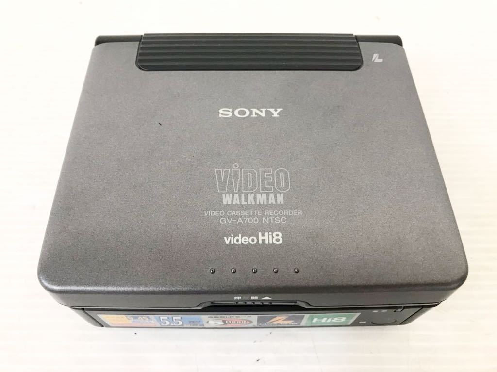R012009 SONY Hi8 ビデオカセットレコーダー GV-A700 VIDEO WALKMAN