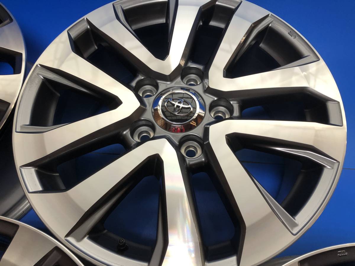 OW225 新車外し 後期 ランクル ランドクルーザー 純正 アルミ ホイール