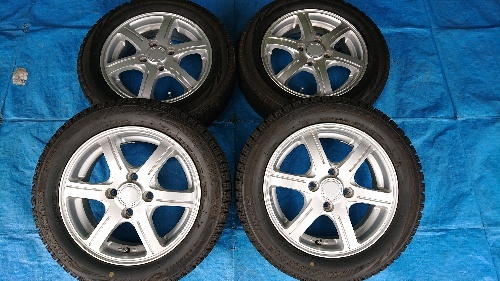 限定入荷されました バリ山 BS ブリザックVRX 155／65R14