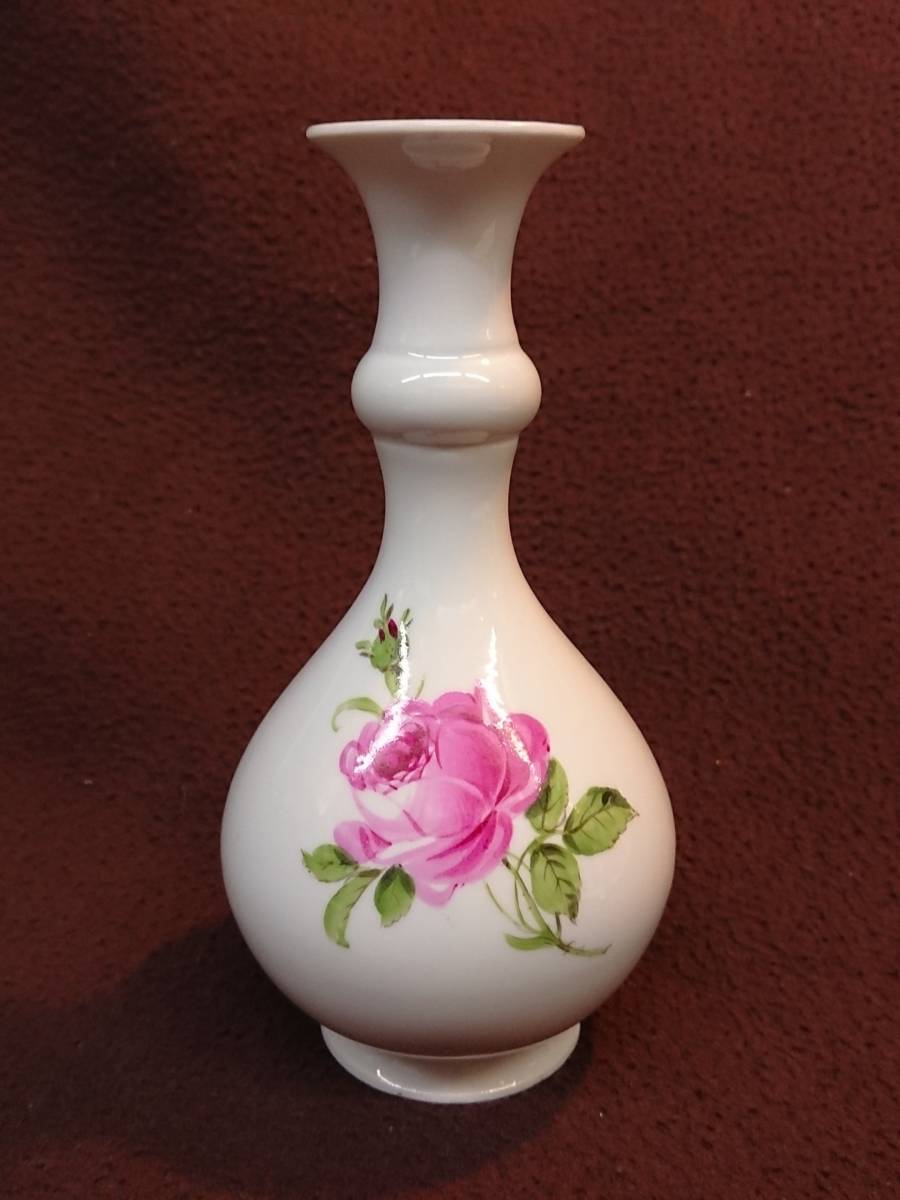 マイセン - マイセンクリスタル ヴィンテージ 一輪挿し MEISSEN（花瓶