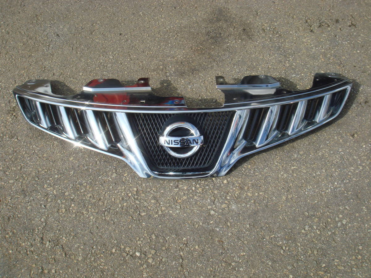 日産 ムラーノ Z51 純正フロントグリル メッキ 中古 62310-1AA0A
