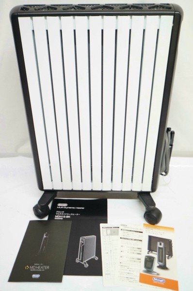 動作確認済 デロンギ MDH15-BK Delonghi オイルヒーター ストーブ 暖房