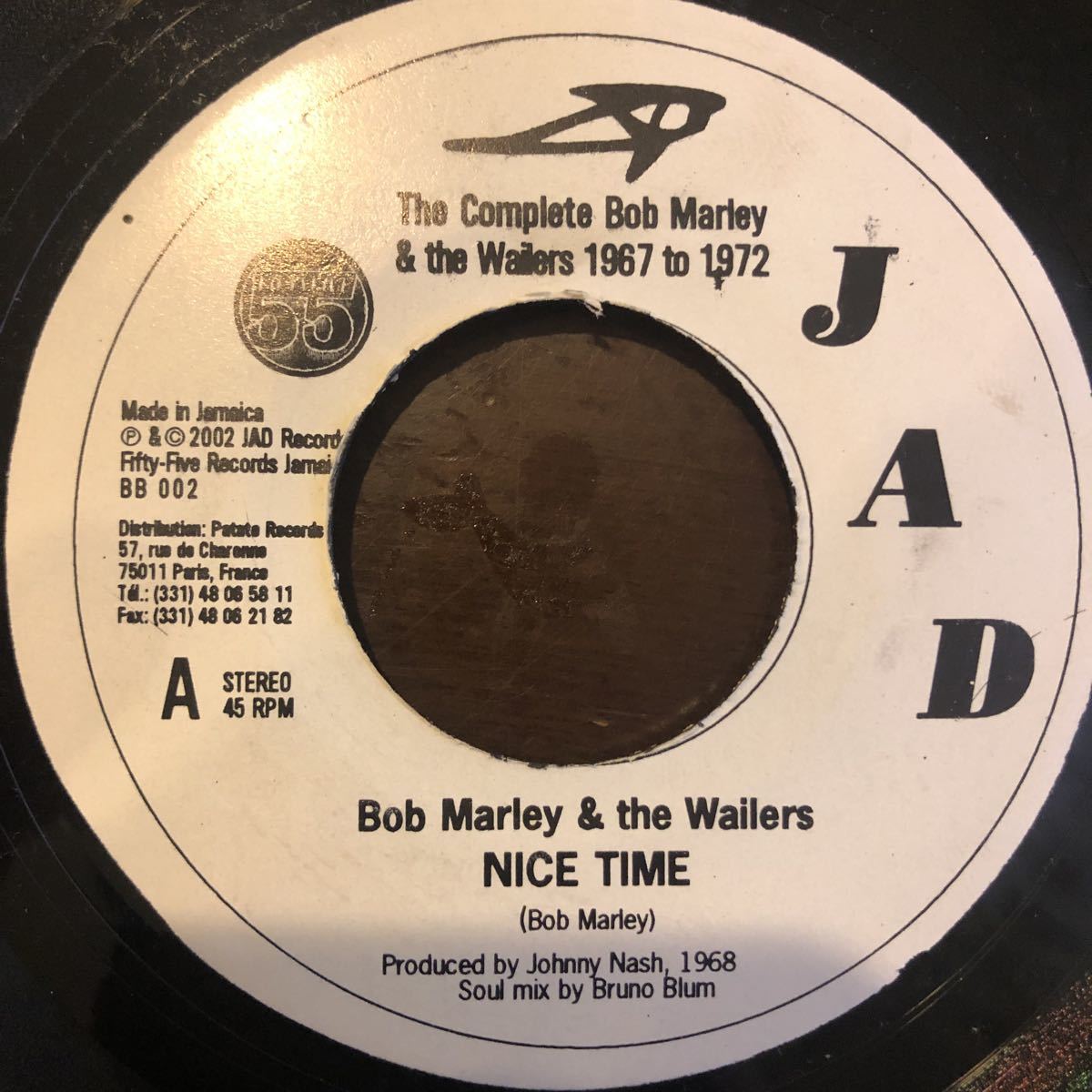 レコード 希少 BOB MARLEY NICE TIME レゲエ レコード アカペラ 名盤