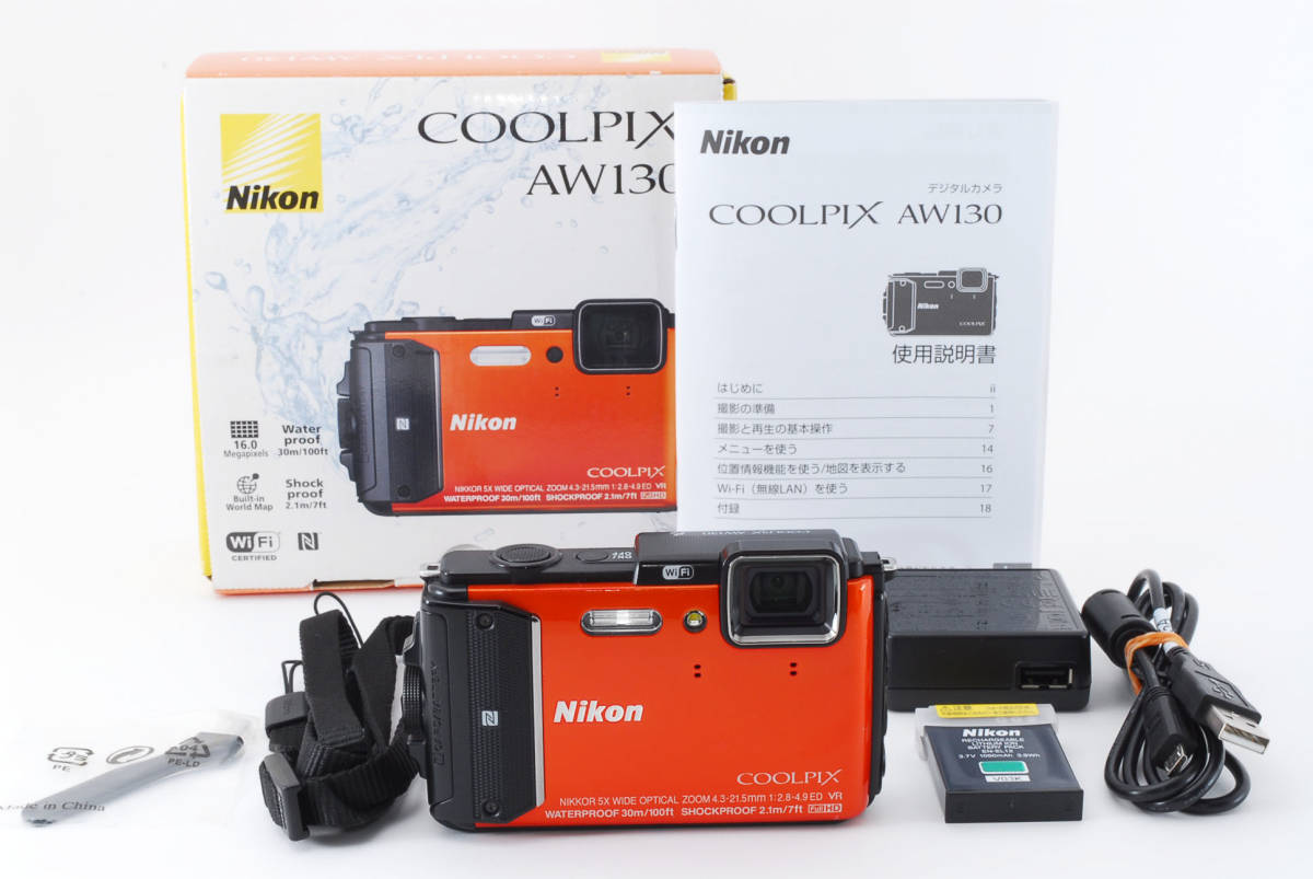 COOLPIX AW130 - Nikon aw130」の落札相場・落札価格 coolpix 「nikon 