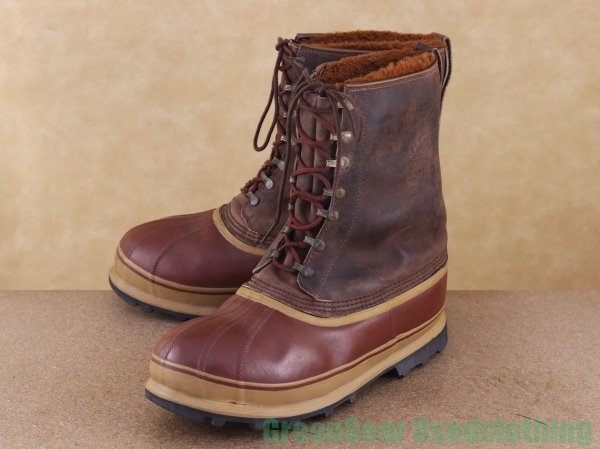  H668 カナダ製 ソレル SOREL ビンテージ スノーブーツ いい味 茶 ブラウン メンズ 10 28㎝(スノーブーツ)｜売買されたオークション情報、yahooの商品情報をアーカイブ公開 - オークファン スノーブーツ