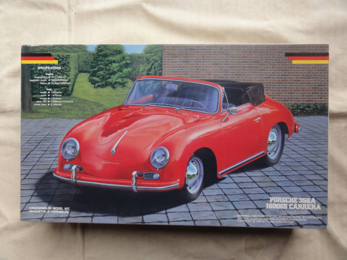  フジミ 1/24 ポルシェ 356A 1500GS カレラ カブリオレ(ポルシェ)｜売買されたオークション情報、yahooの商品情報をアーカイブ公開 - オークファン ポルシェ