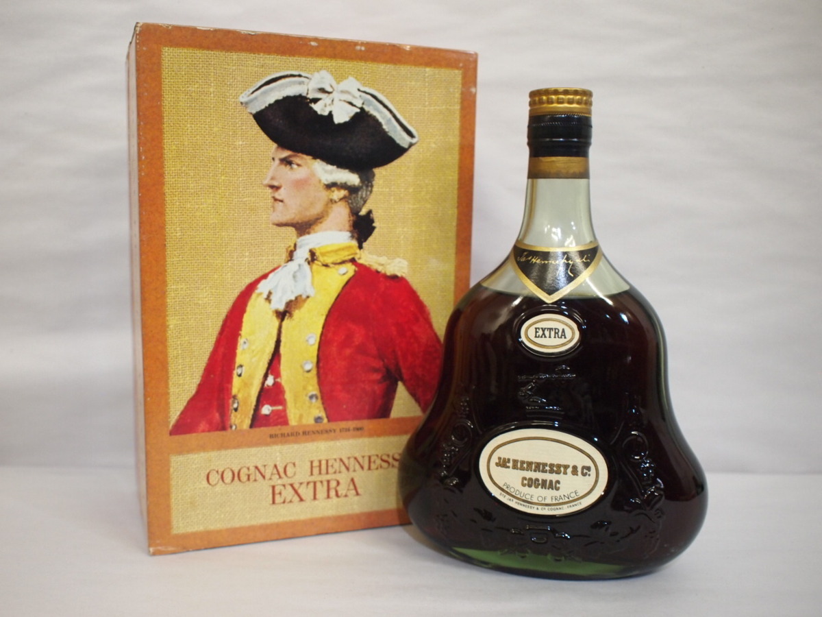 驚きの破格値，得価 古酒 未開栓 JA's HENNESSY EXTRA/ジャズヘネシー エクストラ 紙ラベル 旧 箱付き 700ml COGNAC コニャック ブランデー(ヘネシー)｜売買されたオークション情報、yahooの商品情報をアーカイブ公開 - コニャック