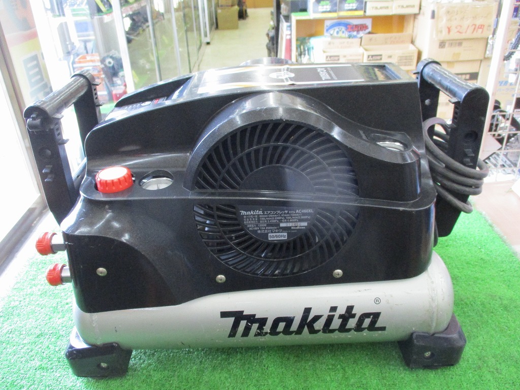 低価，限定セール】 中古品 makita マキタ 高圧常圧エアコンプレッサー 