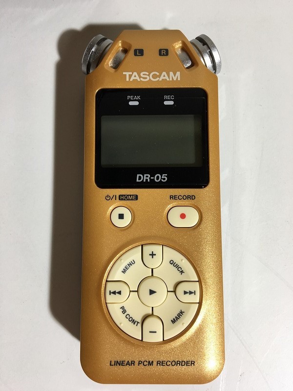 リニアPCMレコーダー TASCAM DR-05 (日本) VER3 version DR オーディオ