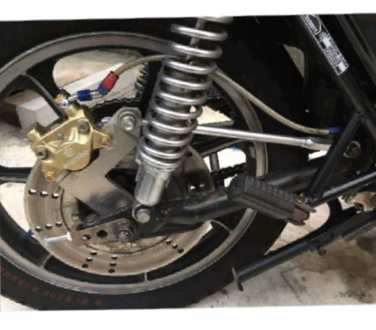 z400fx リア周り ホイール ディスク スイングアーム バブ ダンパー