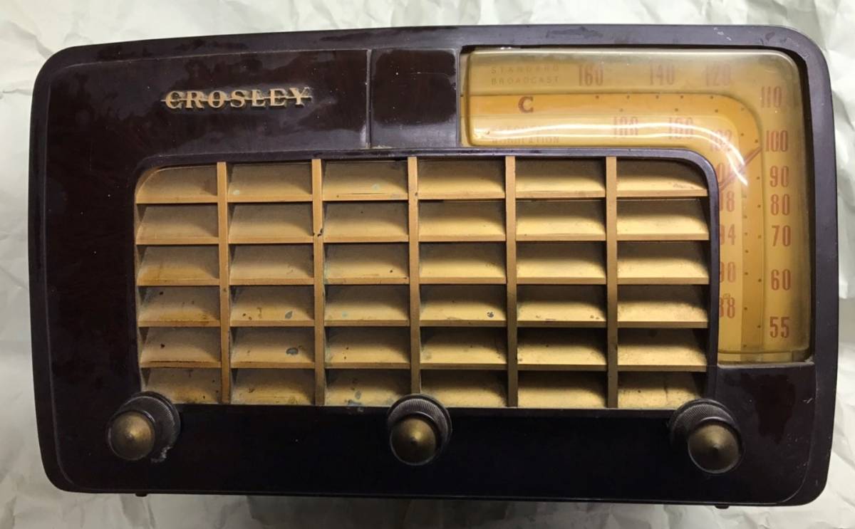 真空管ラジオ CROSLEY MODEL 10-127 アメリカンヴィンテージ