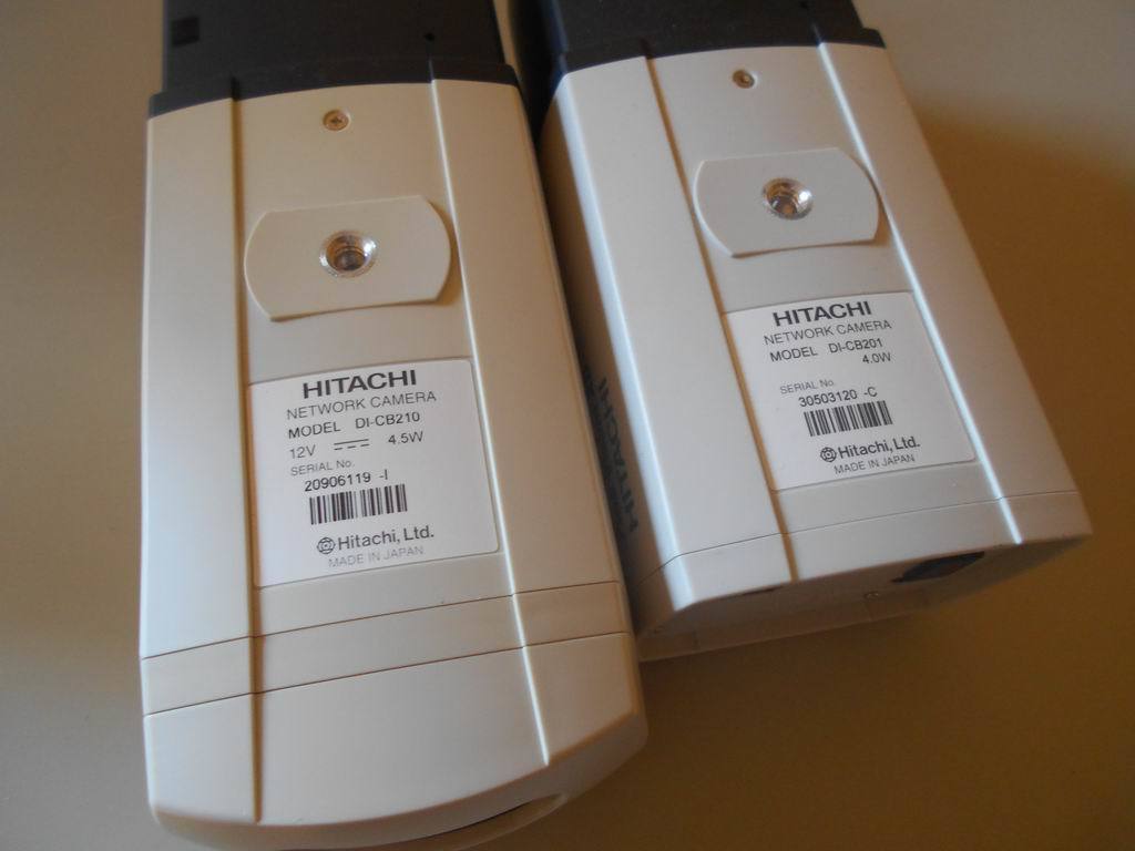 HITACHI ハイブリッドレコーダー DS-JH270 + ネットワークカメラ８台＋VK-AC955