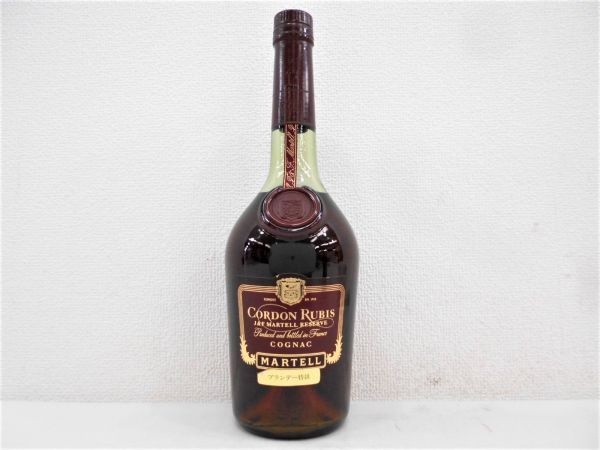 マーテル CORDON 700ml RUBIS MARTELL COGNAC 未開栓 40% コルドン