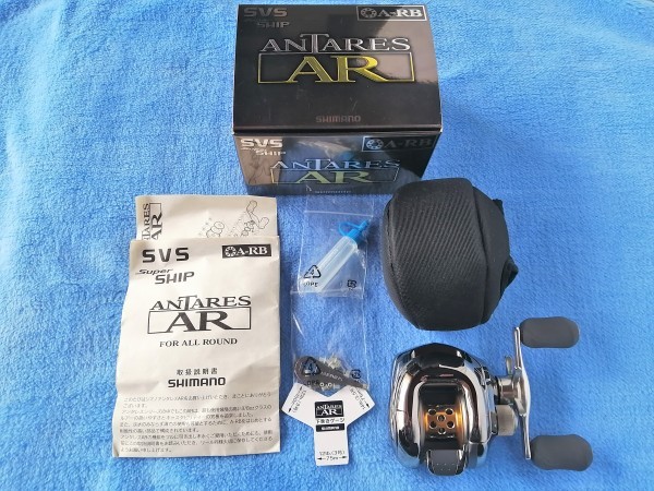 人気定番，2026 1回使用 極 シマノ アンタレス AR ライトハンドル SHIMANO ANTARES AR RH225 ベイトリール(シマノ)｜売買されたオークション情報、yahooの商品情報をアーカイブ公開 - オークファン シマノ