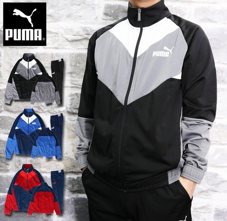  期間限定 51％OFF PUMA プーマ 裏起毛ジャージ㊤㊦セット 581089 8 140円の品 激安 黒灰M(プーマ)｜売買されたオークション情報、yahooの商品情報をアーカイブ公開 - オークファン ジャージ