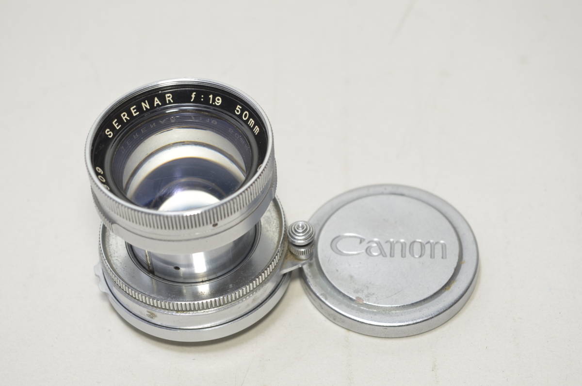 CANON SERENAR 50mm F1.9 ライカ Lマウント 50mm キヤノン F1.9 カメラ