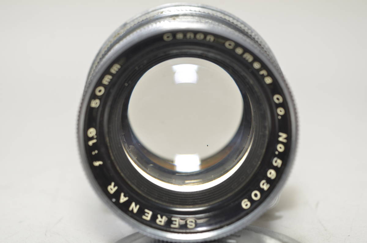 CANON SERENAR 50mm F1.9 ライカ Lマウント 50mm キヤノン F1.9 カメラ