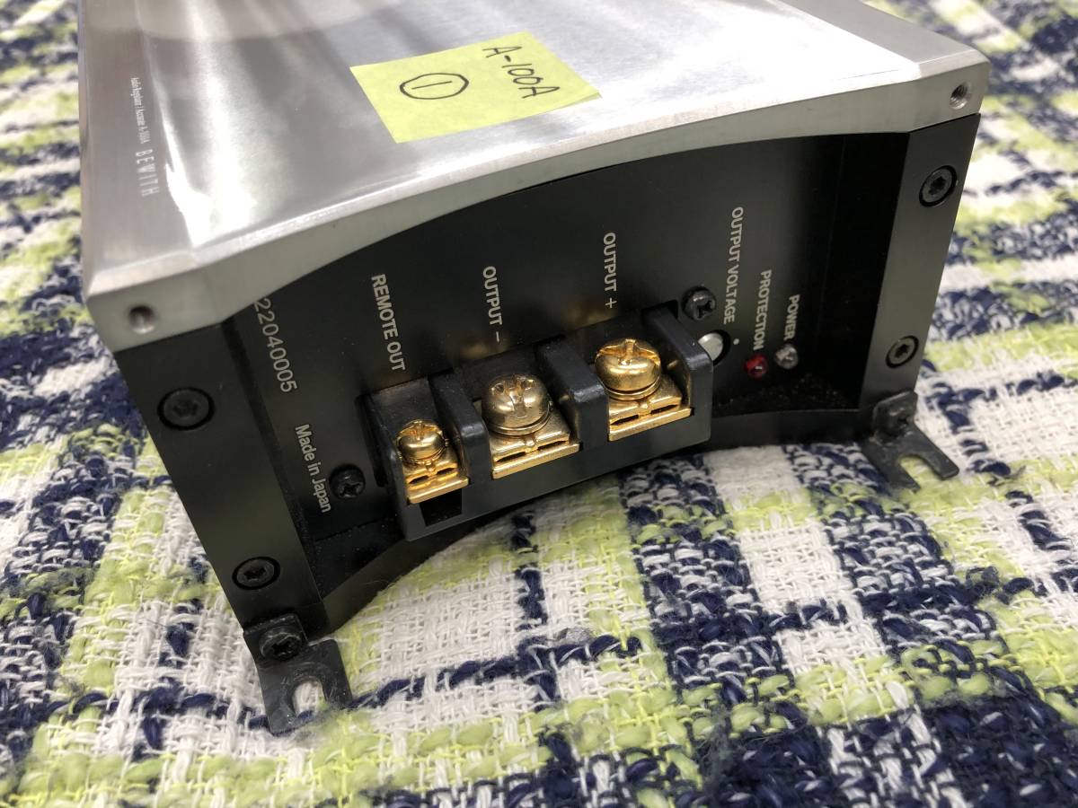 BEWITH ビーウィズ A-100A 安定化電源 レギュレーター BEWITH A-100A 安定化電源 レギュレーター ビーウィズ その1 カー