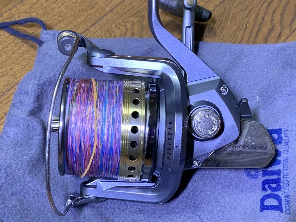 ダイワ スピニングリール グランドサーフ 35V リール グランドサーフ35 | - (投げ&frasl;遠 ダイワ(DAIWA) 本体 メルカリ 値下げしました。ダイワ グランドサーフ35V（極細仕様）籠定スプール ダイワ(Daiwa) 楽天ブログ