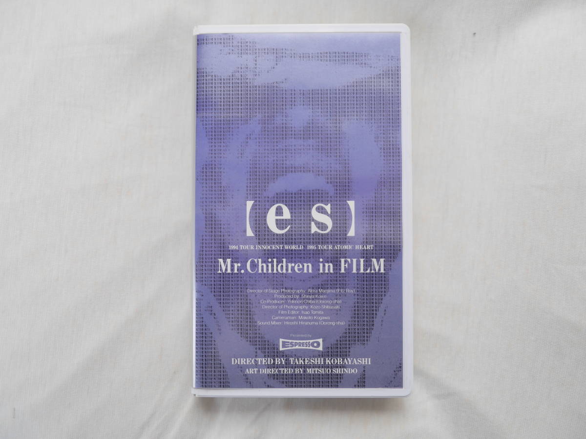 Mr.Children es VHSビデオ ミスチル Mr.Children ミスターチルドレン 