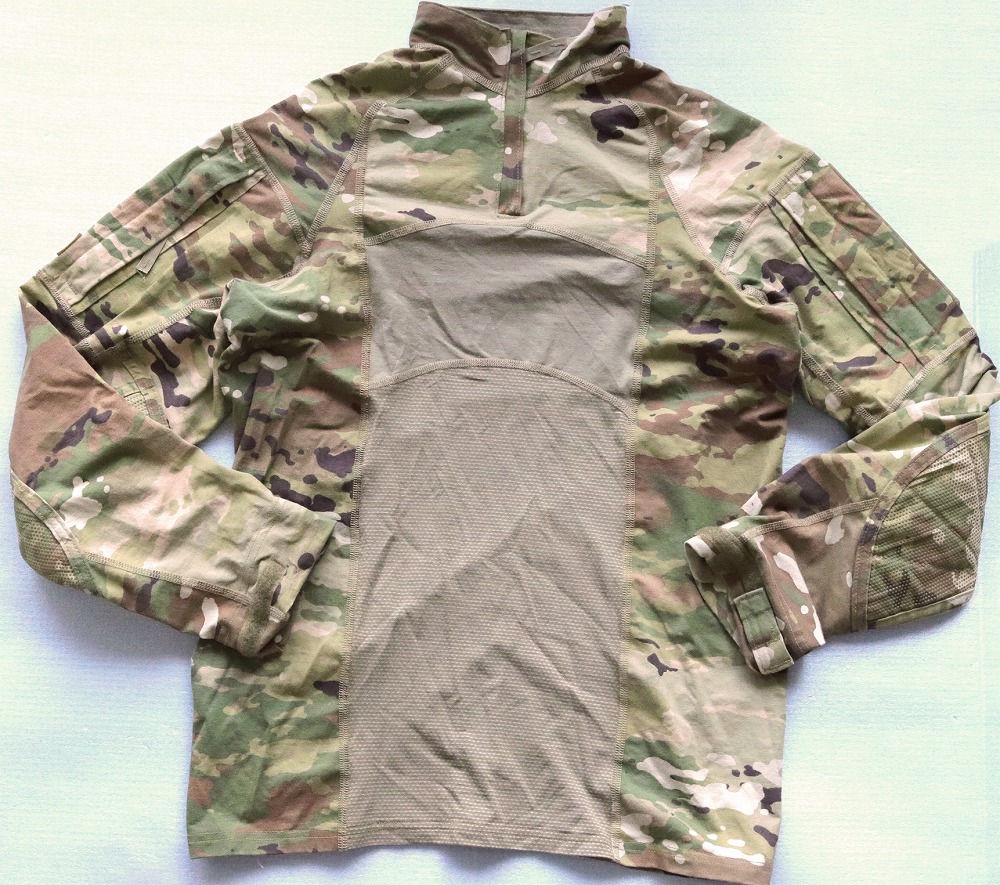 ☆米軍実物 Massif Multicam コンバットシャツ FR M 新品 マルチカム