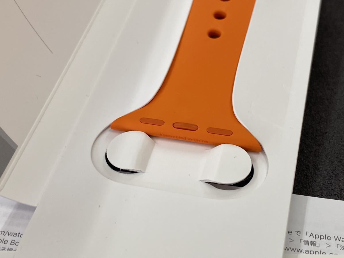 即決】未使用 Apple Watch HERMES series4 限定 オレンジ スポーツ