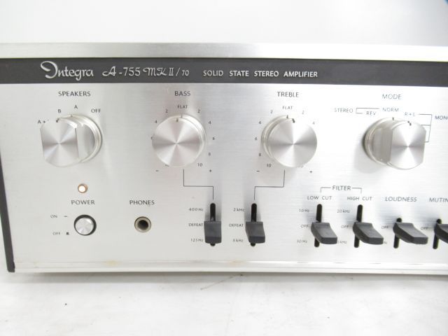 ONKYO プリメインアンプ Integra A-755mkII/70 オンキョー ◇ 5A91D-2