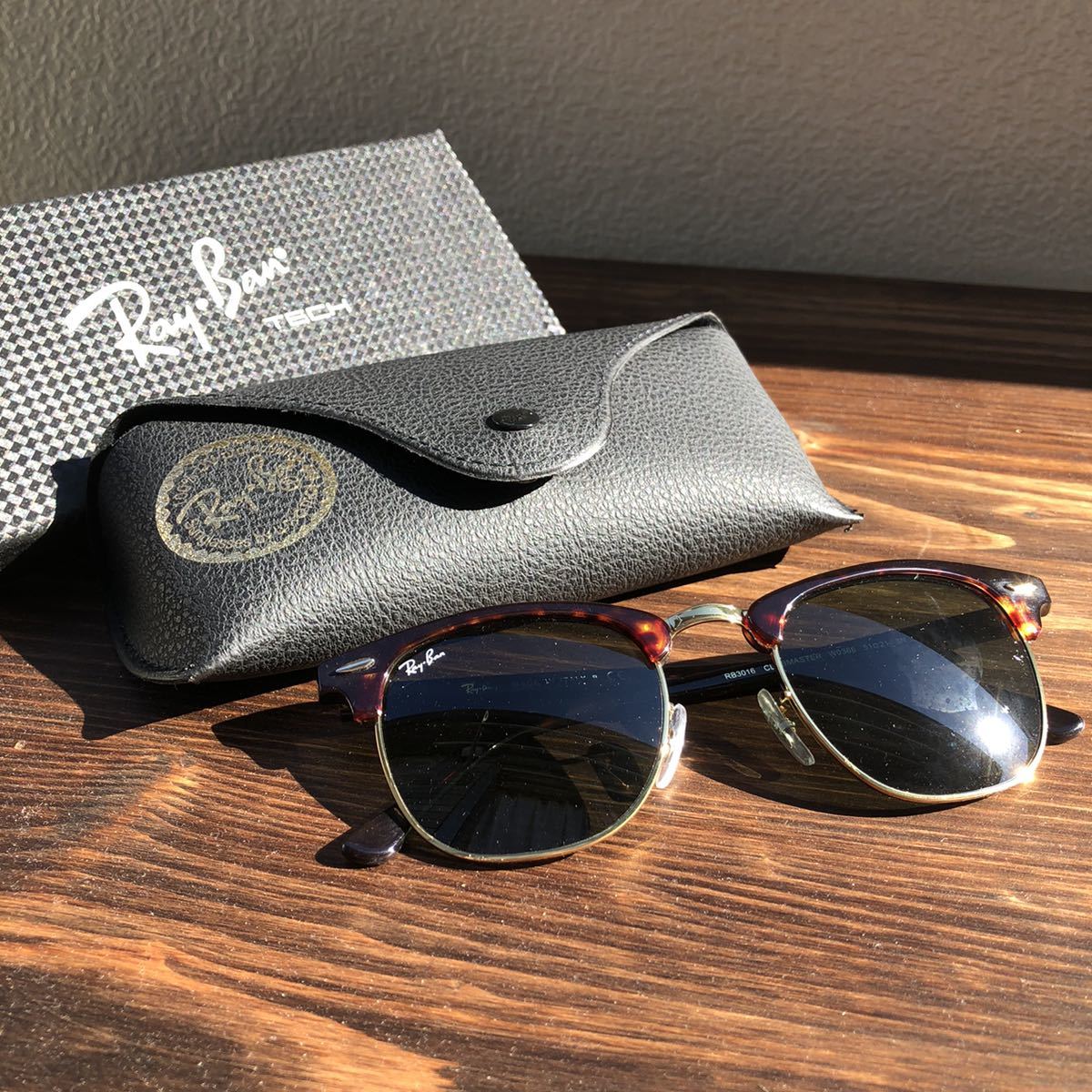 レイバン クラブマスター Ray-Ban CLUBMASTER べっ甲 RB3016 