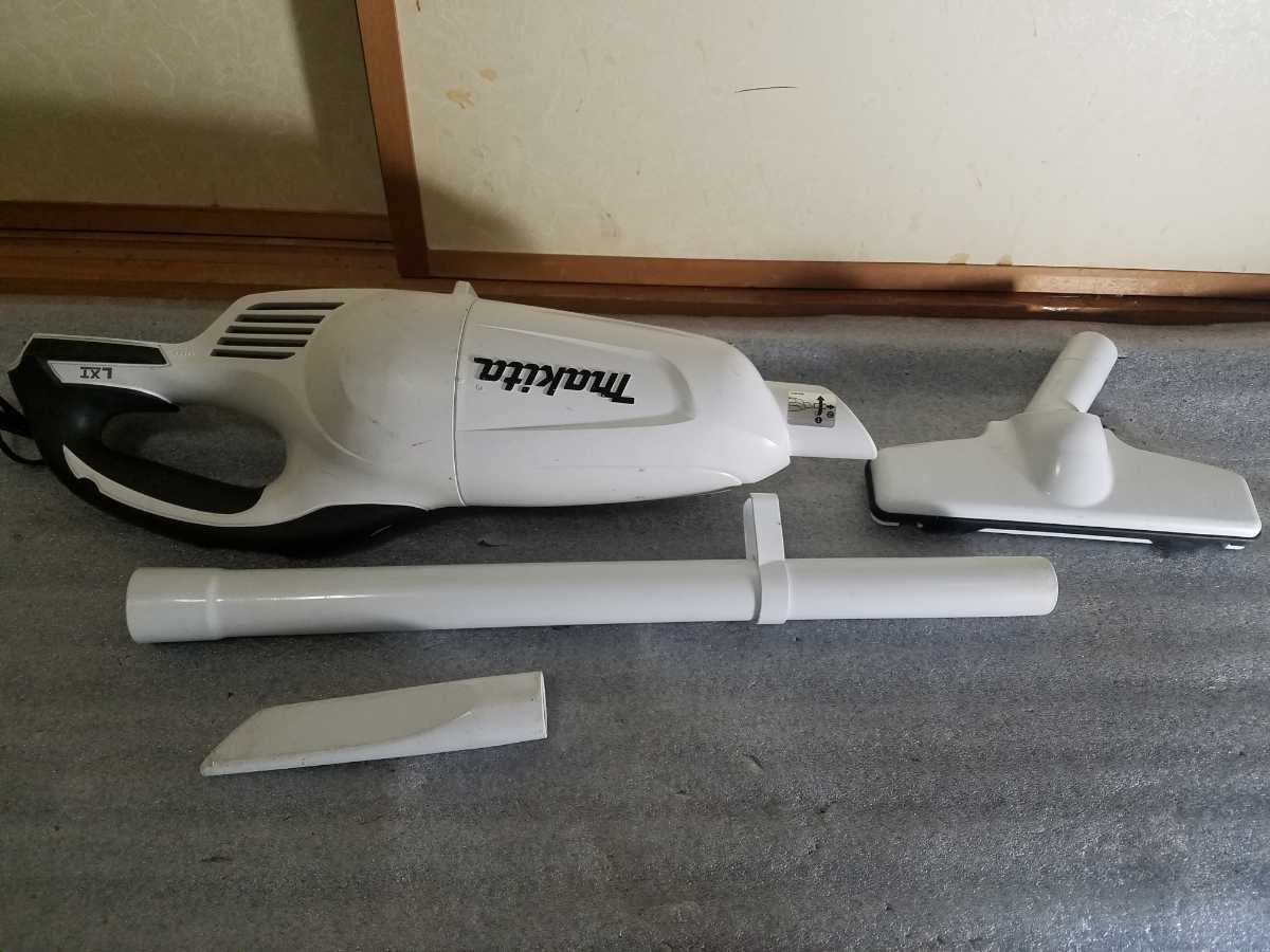 マキタ makita 充電式クリーナー 充電式 掃除機 バッテリー無し 動作