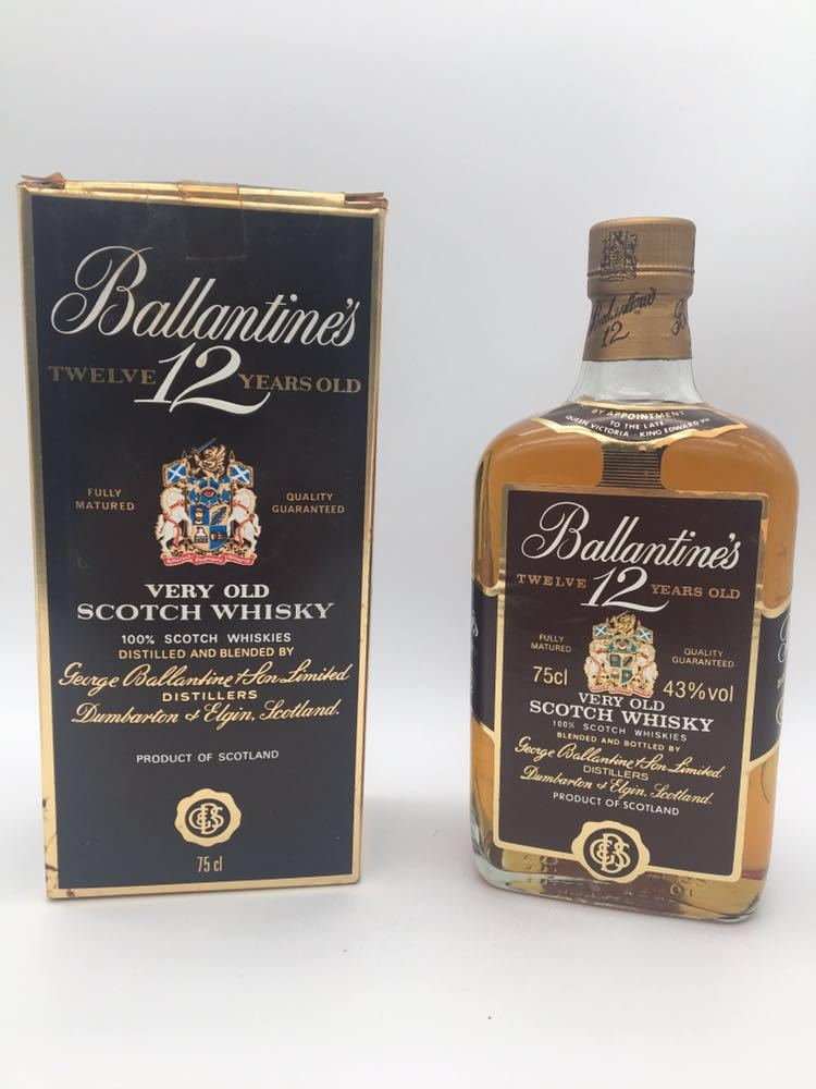 古酒1970年台流通 青赤旗 Ballantine's FINEST バランタイン30