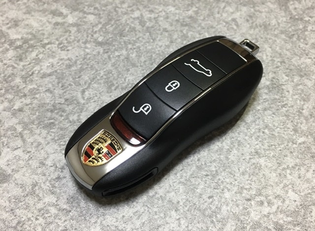即決】ポルシェ マカン 純正 イグニッションキー 予備key リモコンキー