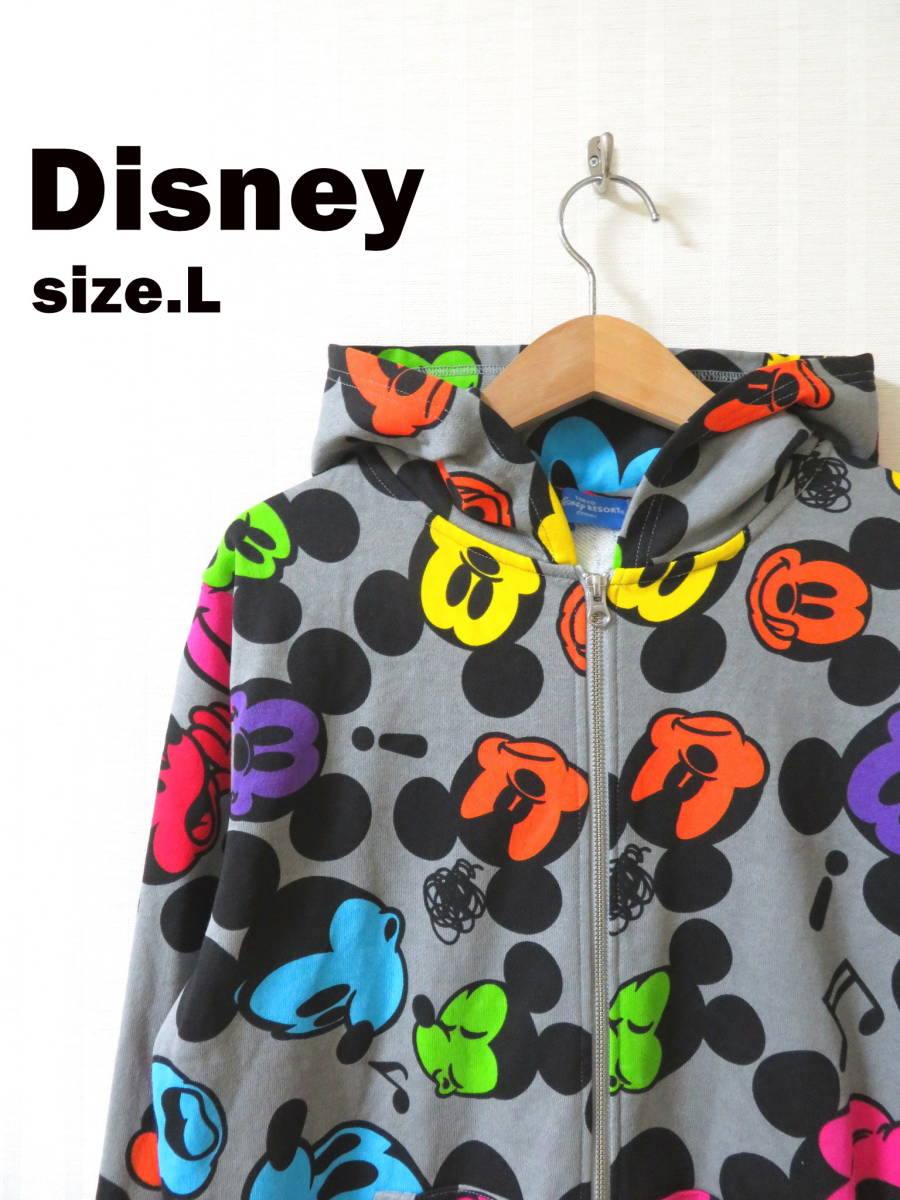 東京 ディズニー リゾート限定 の ミッキー 総柄 スウェット パーカー L Disney Resort ランド Tdl Tdr Lサイズ 売買されたオークション情報 Yahooの商品情報をアーカイブ公開 オークファン Aucfan Com