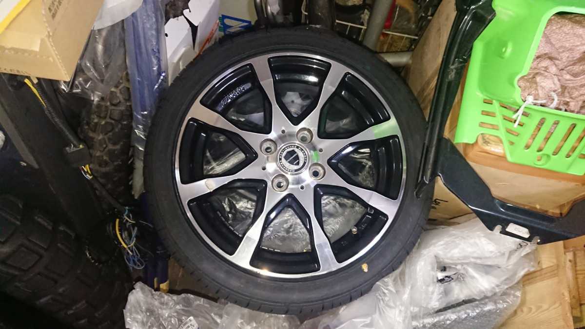 爆買い，新作登場 4本セット グッドイヤータイヤ付 Work社 Schwert ホイール PCD100 + GOODYEAR Eagle LS2000 Hybrid 165/50-15(ラジアルタイヤ)｜売買されたオークション情報、yahooの商品情報をアーカイブ公開 - オークファン 4穴